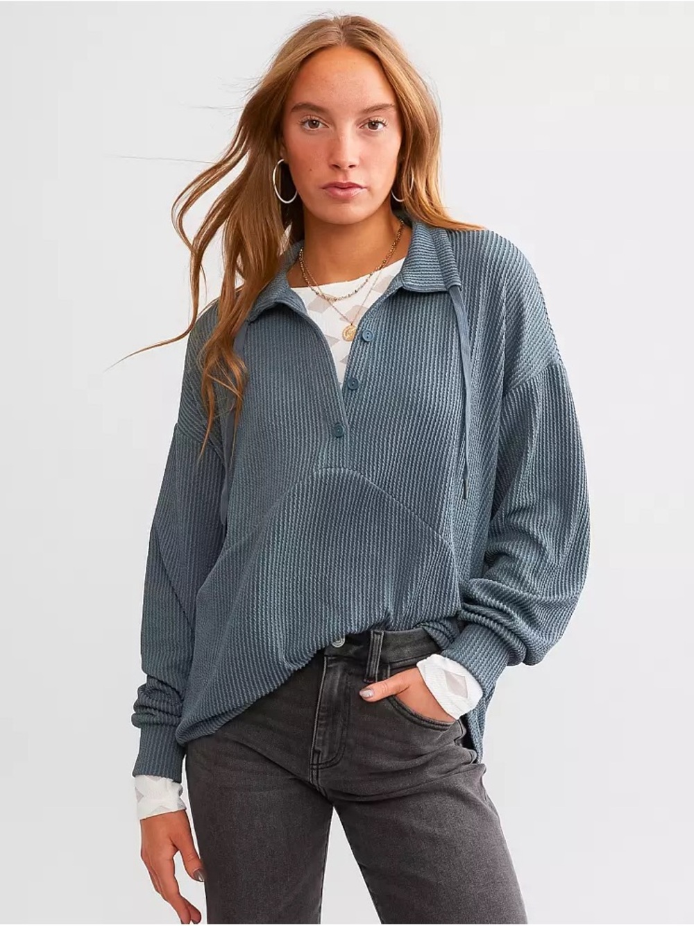 BKE textured Henley
